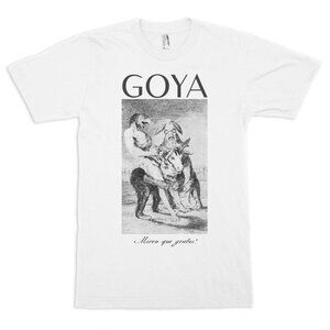 Goya “Miren que grabado!” Art T-Shirt – Classic Etching Print Graphic Tee